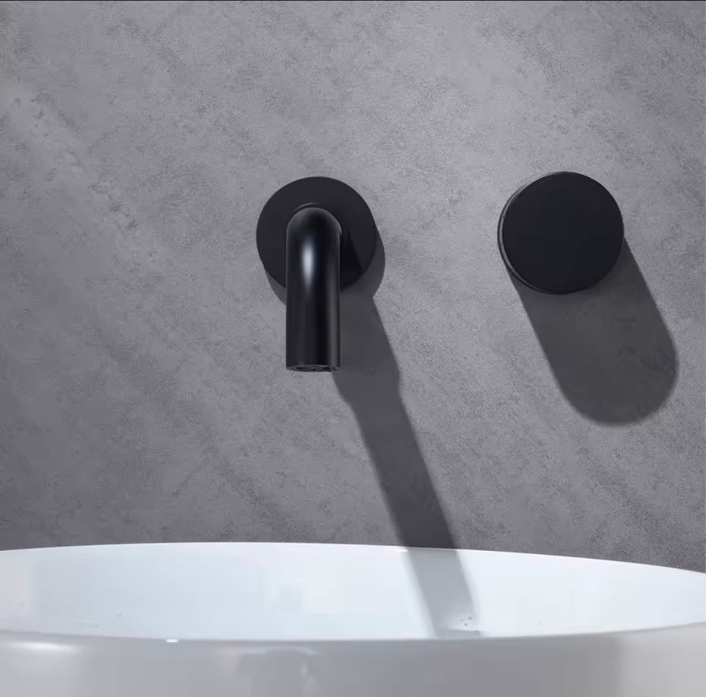 Eingebetteter Luxus Wasserhahn, Kalt-/Warmwasser , Messing