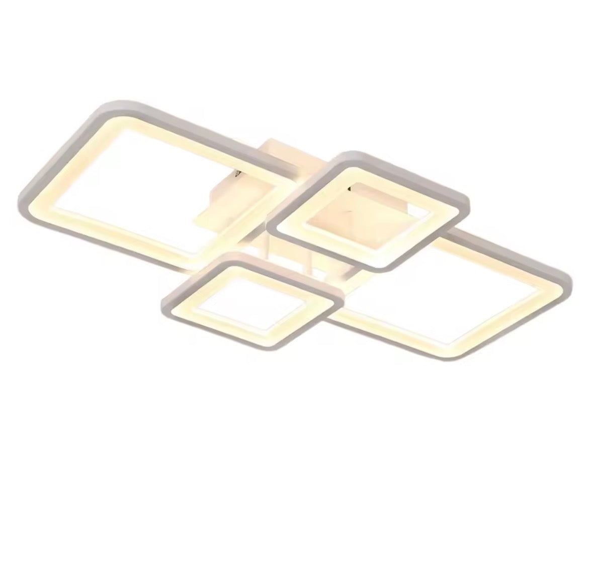 LED-Deckenleuchte dimmbar, mit Fernbedienung, 3000 K-6500 K