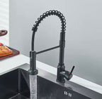 2-Weg Küchenarmatur mit Ziehfunktion, 360 Grad Drehbar