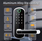 Smart Fingerabdruck-Türschloss, App-Bindung , IC-Karten, IP67 Wasserdicht