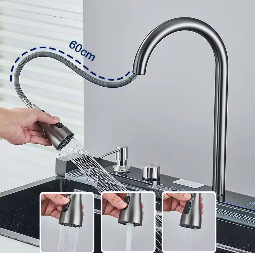 Smart Küchenwaschbecken-Set , Modern, 75x45cm