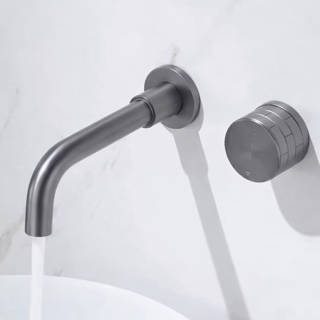 Eingebetteter Luxus Wasserhahn, Kalt-/Warmwasser , Messing