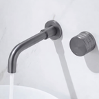 Eingebetteter Luxus Wasserhahn, Kalt-/Warmwasser , Messing