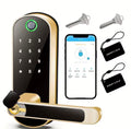 Smart Fingerabdruck-Türschloss, App-Bindung , IC-Karten, IP67 Wasserdicht