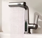 Moderner 3-Weg Badezimmer Waschbecken mit digitaler Temperaturanzeige