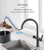 High-End Luxus Wasserhahn mit LED-Temperaturanzeige, Infrarotsensor