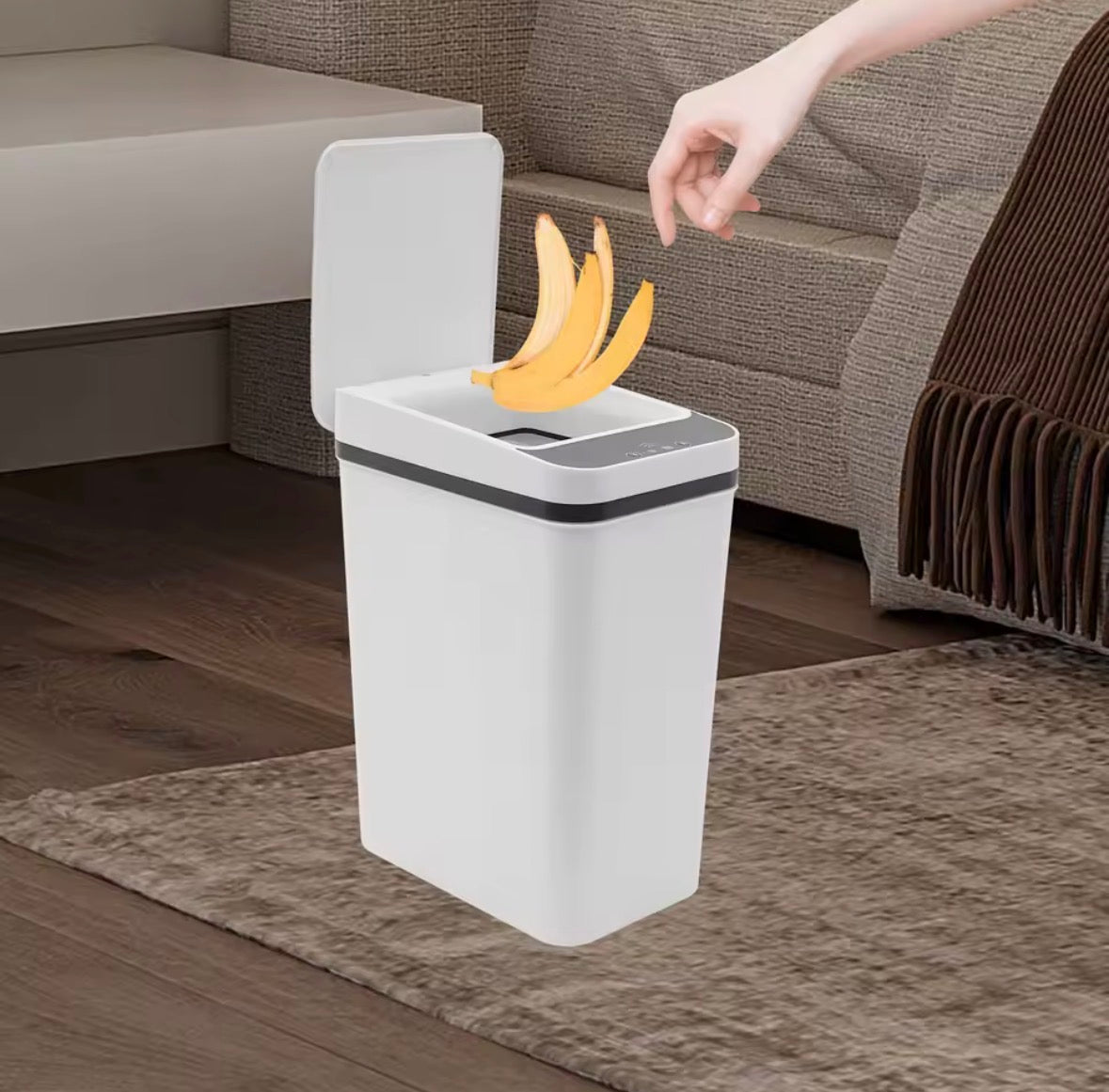 Smart Sensor Mülleimer, 9L, Automatische Klappe, Wasserdicht