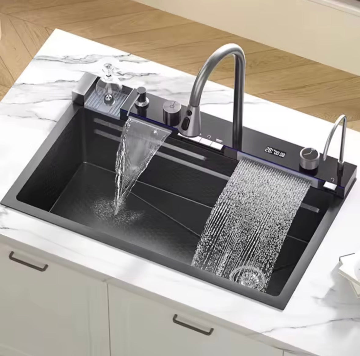 Smart Küchenwaschbecken-Set , Modern, 75x45cm