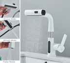 Moderner 3-Weg Badezimmer Waschbecken mit digitaler Temperaturanzeige