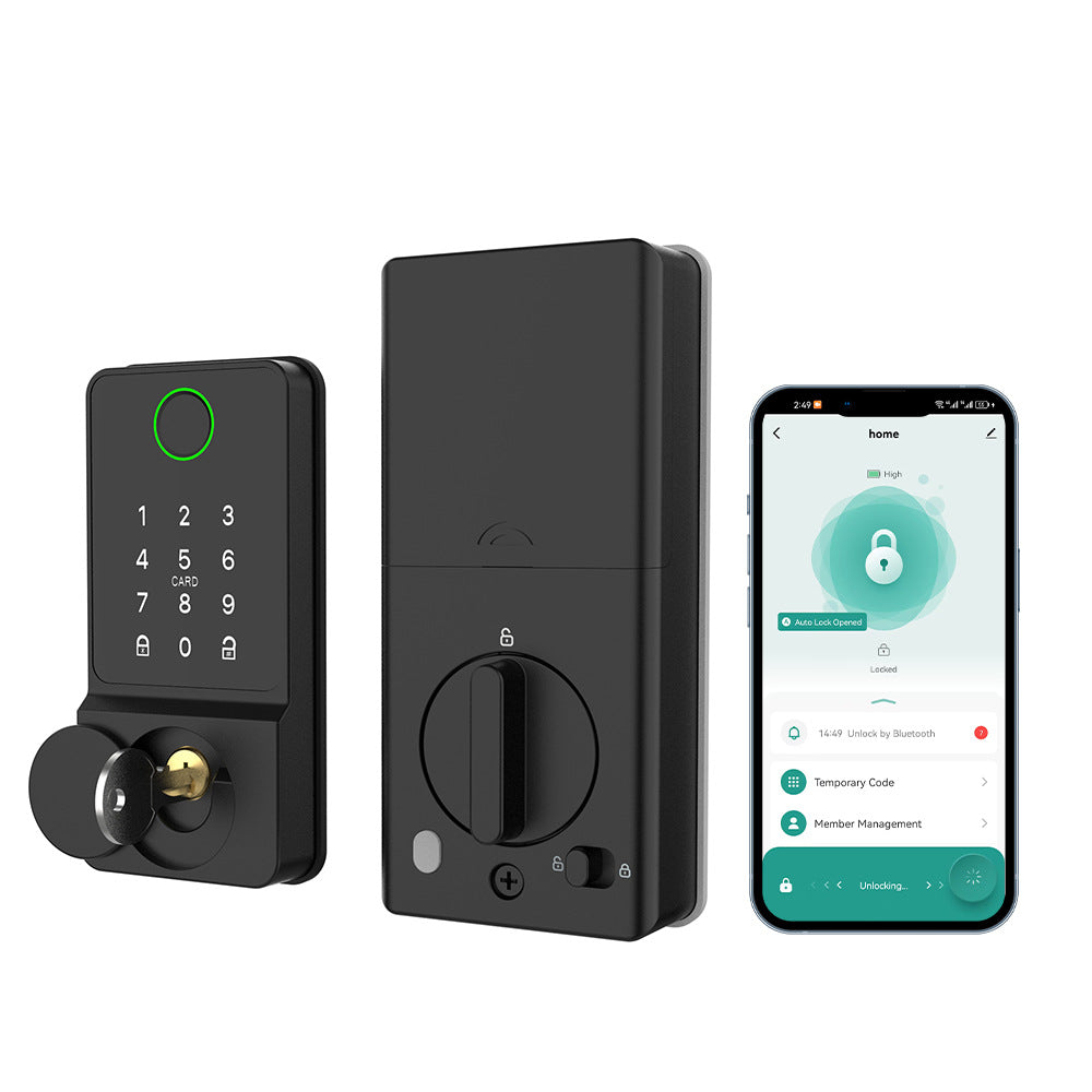 Fingerabdruck Passwort Schloss Wasserdichte Bluetooth APP Smart Türschloss