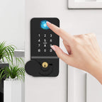 Fingerabdruck Passwort Schloss Wasserdichte Bluetooth APP Smart Türschloss