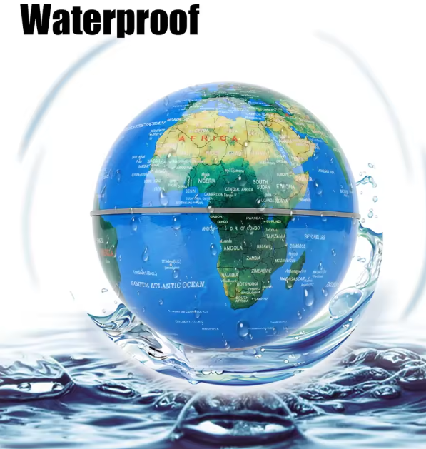 Magnetische Levitationskugel, LED-Weltkarte, elektronische Antigravity-Lampe