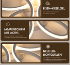 60W Metall-LED-Deckenleuchte, 43cm, Blumendesign, warmweiß 3000K