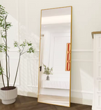 164–177 cm großer Ganzkörperspiegel, Standspiegel mit Metallrahmen